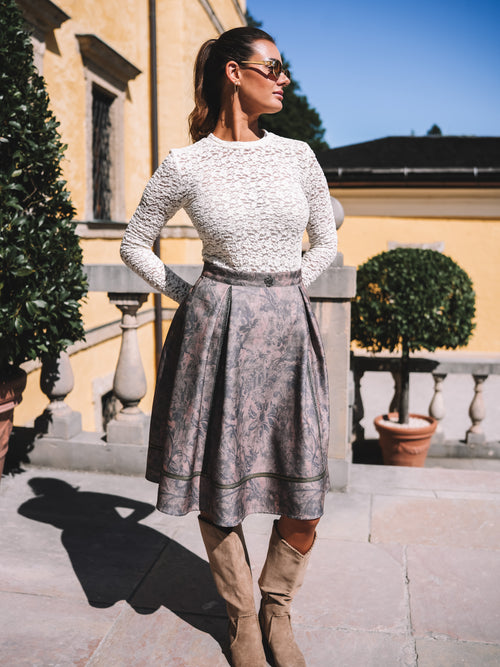 Spitzentop „Puderzucker“