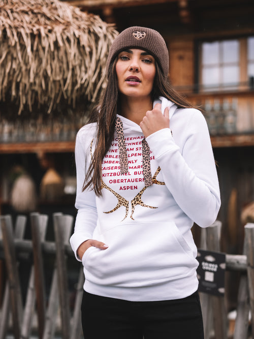 Hoodie "Leopard Après Club"
