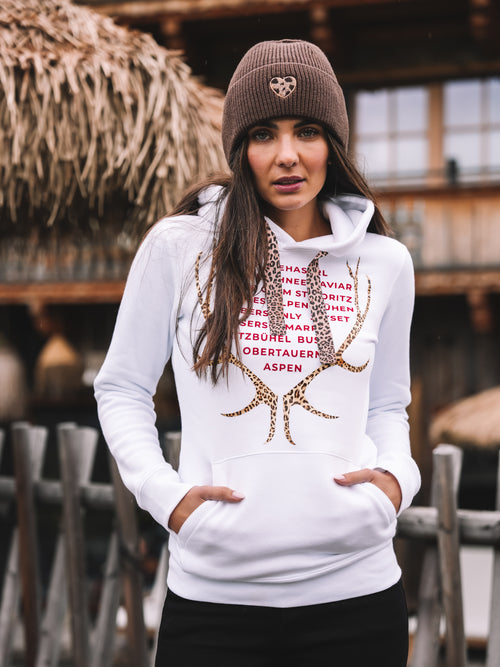Hoodie "Leopard Après Club"
