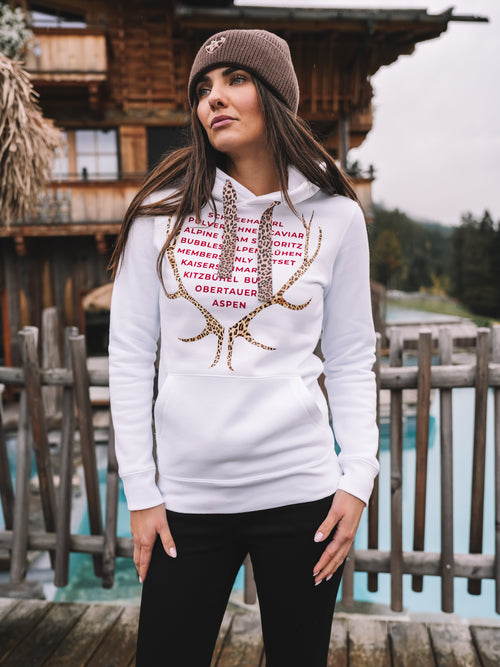 Hoodie "Leopard Après Club"