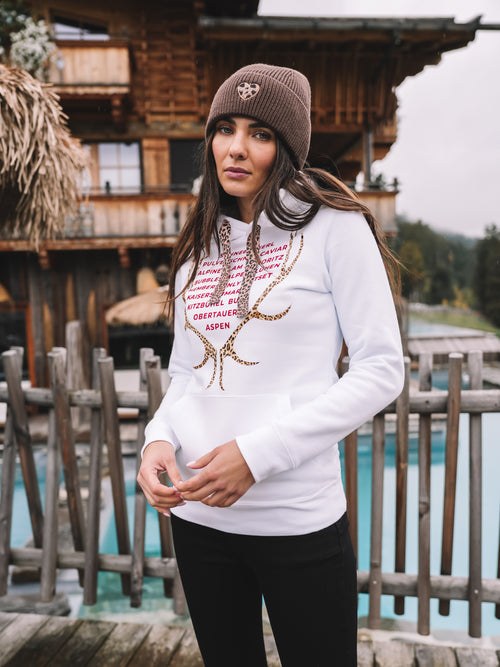 Hoodie "Leopard Après Club"