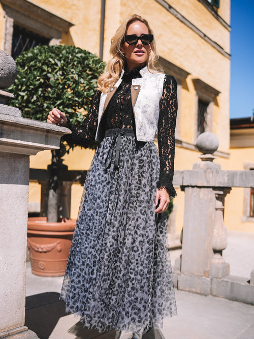 Gilet „Floral Rebel“