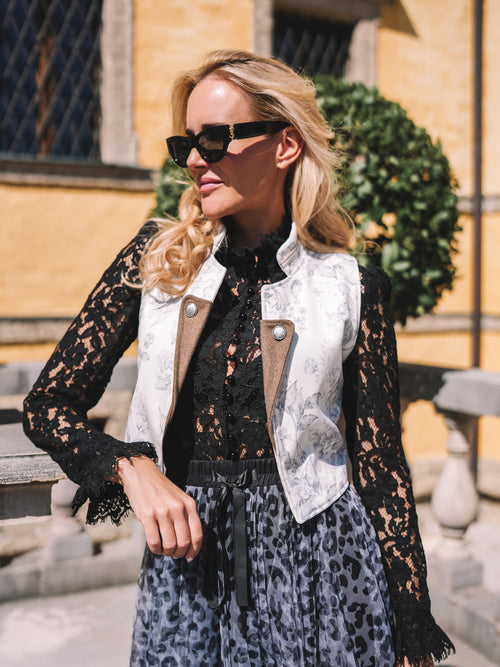 Gilet „Floral Rebel“