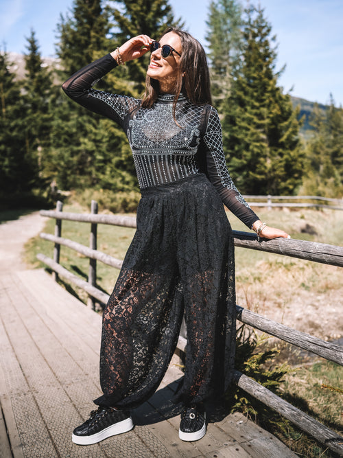 Spitzenhose „Noir Muse“