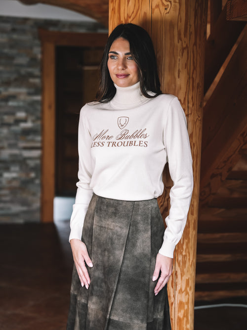 Rollkragenpullover "More Bubbles"