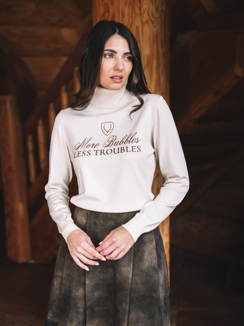 Rollkragenpullover "More Bubbles"