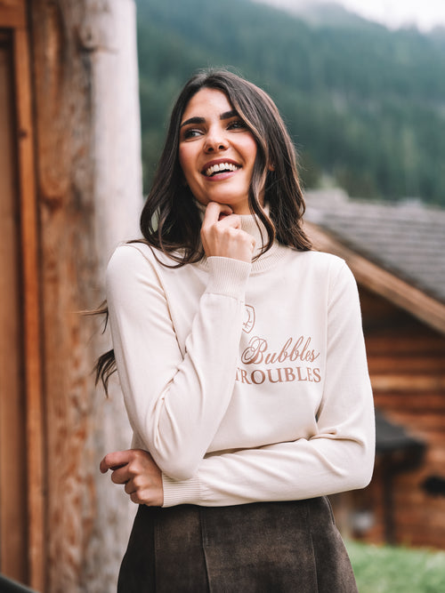Rollkragenpullover "More Bubbles"