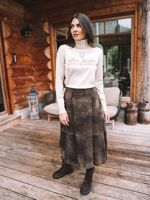 Rollkragenpullover "More Bubbles"