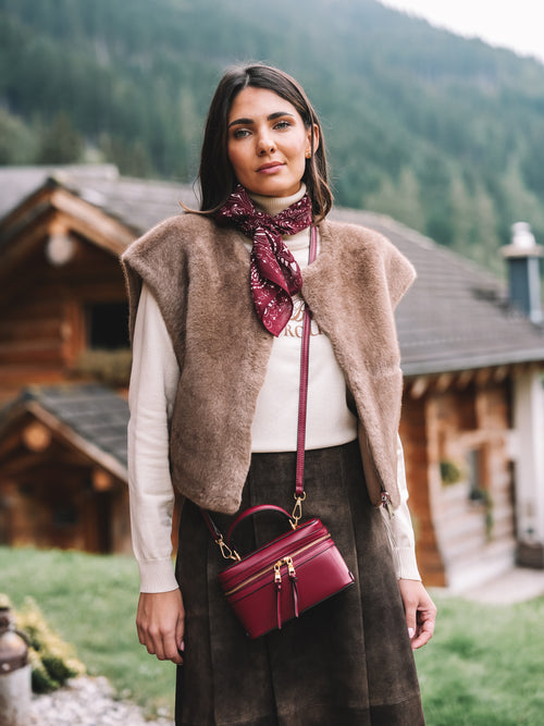 Tuch „Forest Red“