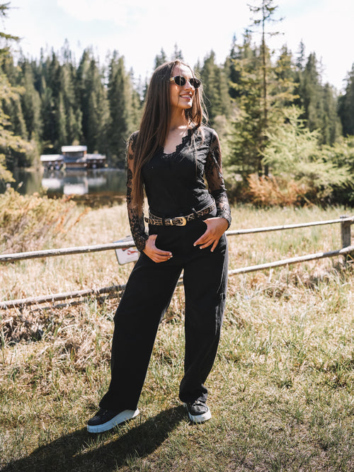 Ballon Jeans „Black Grace“