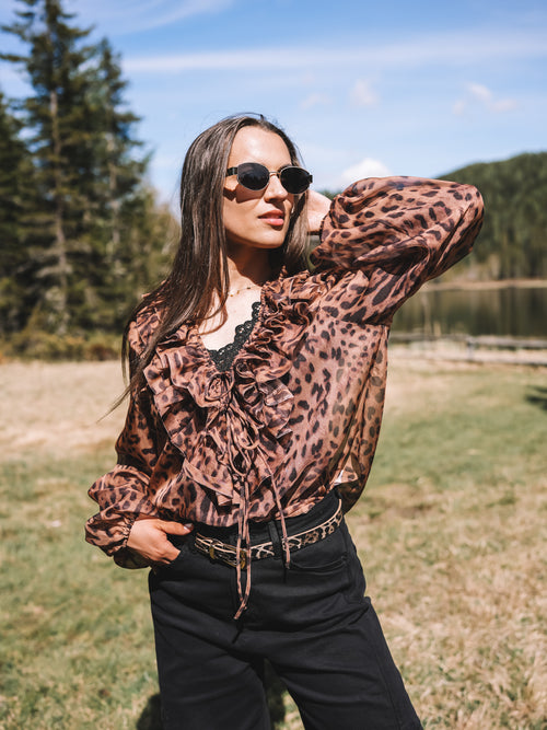 Rüschenbluse „Leo Romance“
