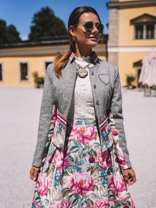 Blazer „Wilde Bergrose“