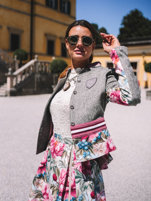 Blazer „Wilde Bergrose“