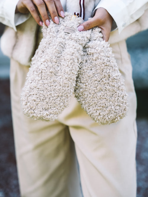 Handschuhe "Cream Cuddle"