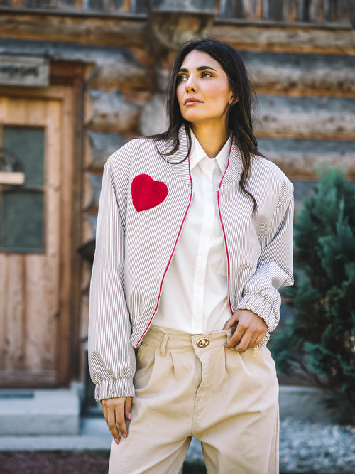 College Jacke "Herzensding"