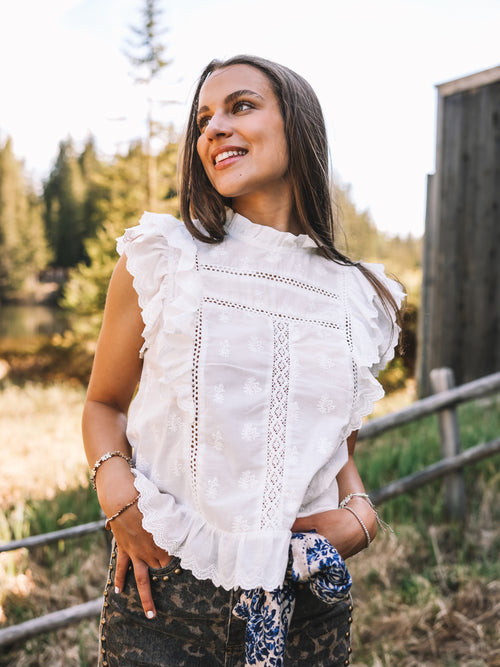 Spitzeblüschen „White Couture“