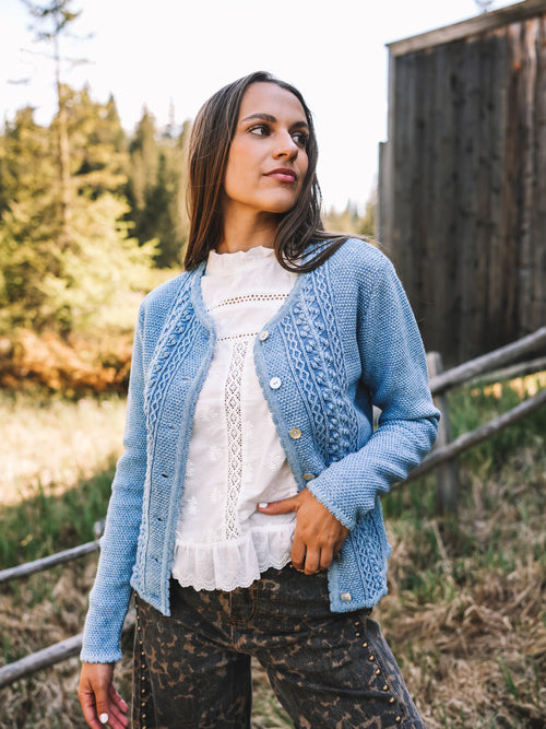 Strickjacke „Alpine Sky“
