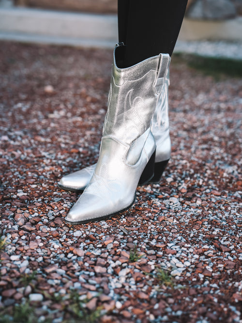 Cowgirl Boots „Silver Stardust“