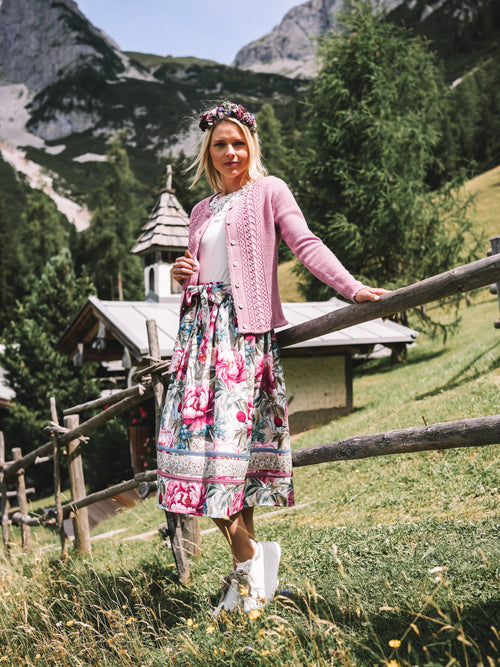 Strickjacke "Alpenröschen"