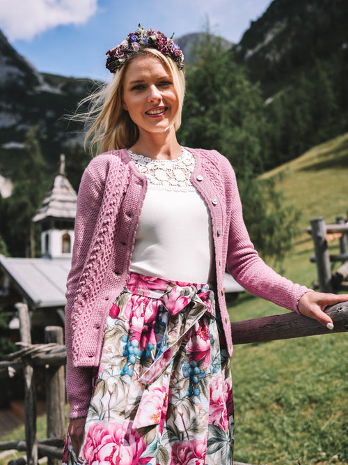 Strickjacke "Alpenröschen"
