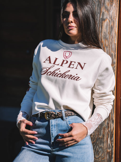 Boxy Pulli "Alpen Schickeria"
