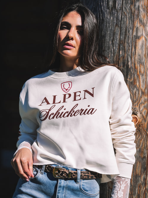 Boxy Pulli "Alpen Schickeria"