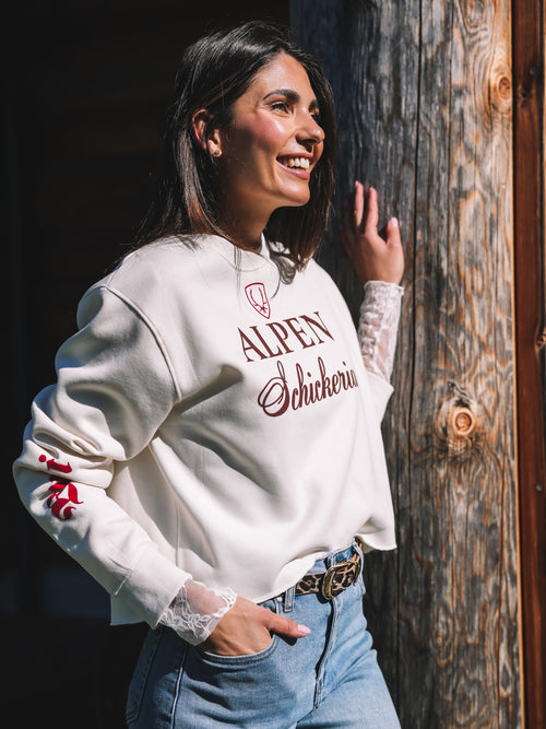 Boxy Pulli "Alpen Schickeria"