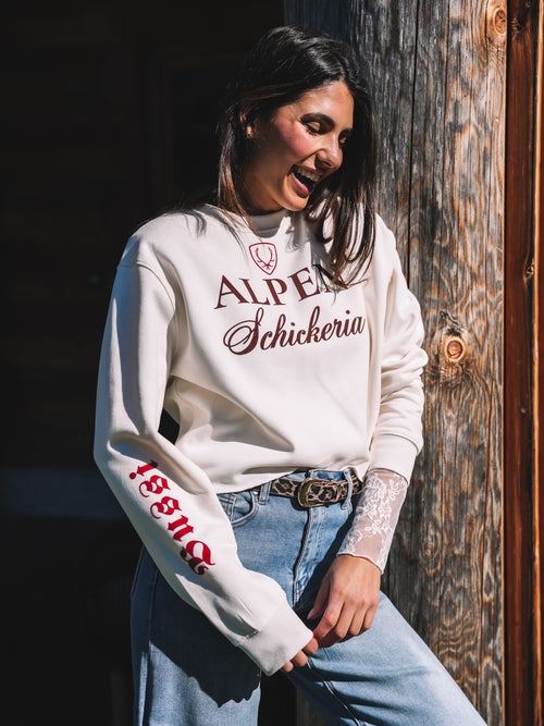 Boxy Pulli "Alpen Schickeria"