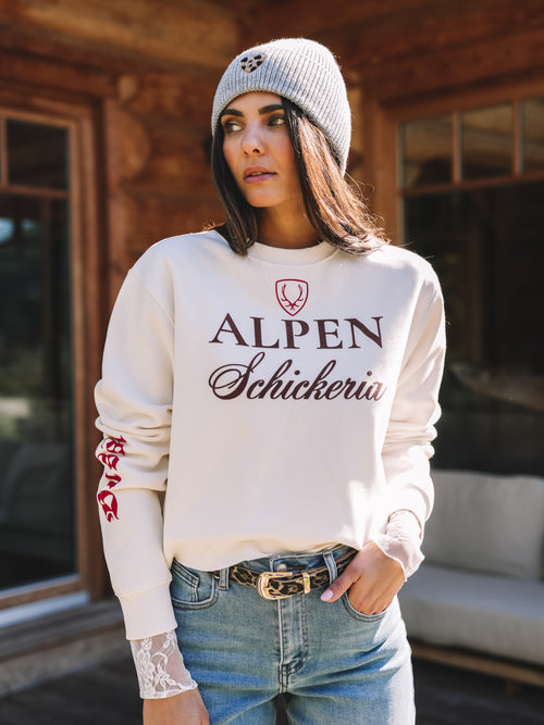Boxy Pulli "Alpen Schickeria"