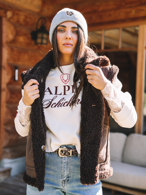 Beanie "Grey Darling"