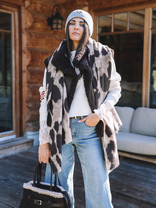 Schal "Taupe Sauvage"
