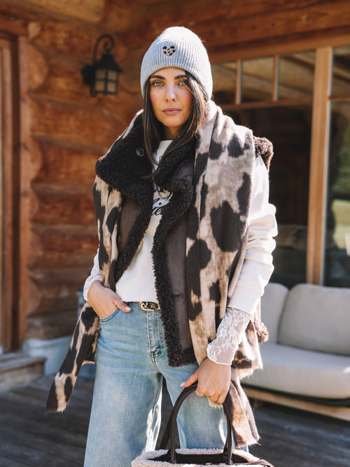 Schal "Taupe Sauvage"