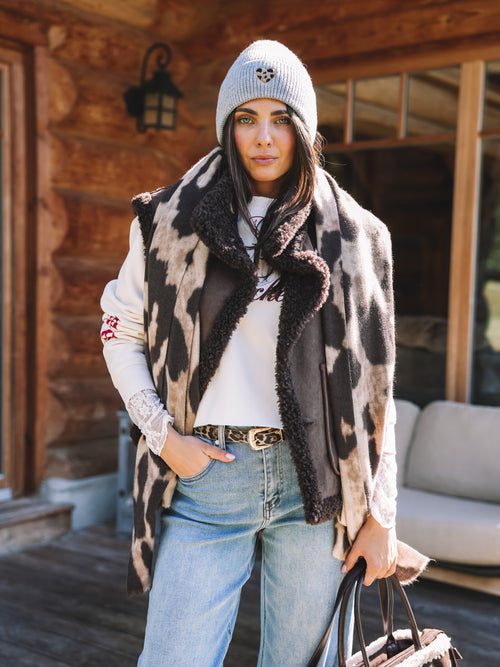 Schal "Taupe Sauvage"