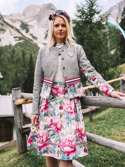 Blazer „Wilde Bergrose“
