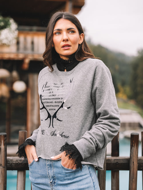Boxy Pulli "Alpine Members Club"