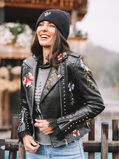 Lederjacke "Alpine Wildheart"