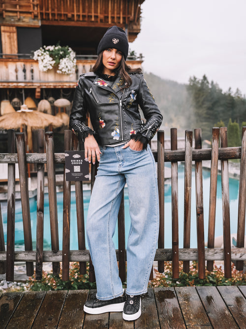 Lederjacke "Alpine Wildheart"
