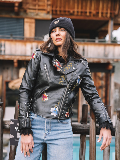 Lederjacke "Alpine Wildheart"