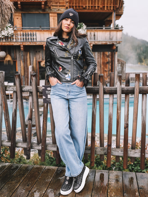 Lederjacke "Alpine Wildheart"