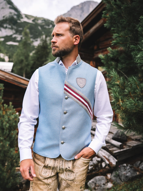 Gilet „Alpenhimmel“