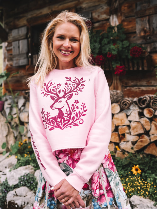 Boxy Pulli „Hirsch Dame“