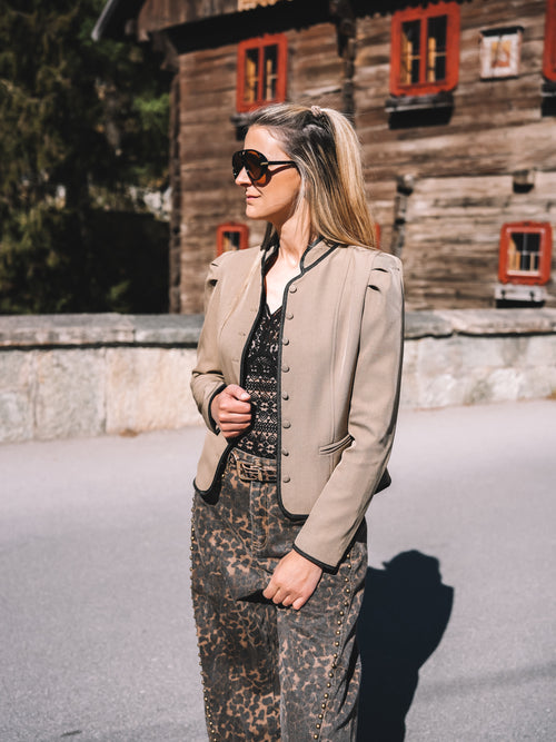 Blazer „Alpine Beige Affair“