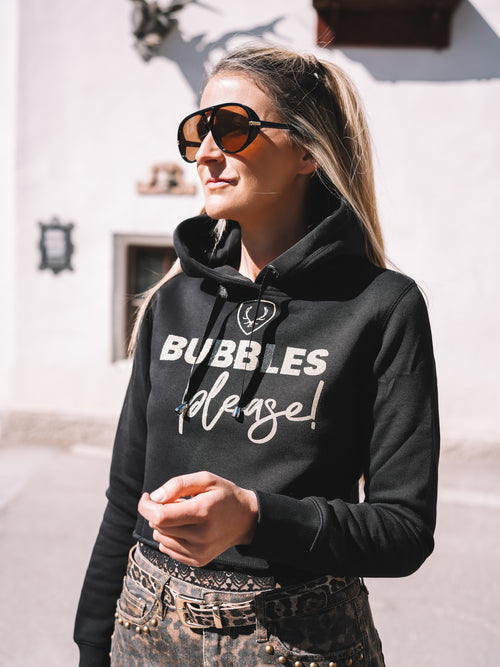 Boxy Hoodie „Gold Bubble“