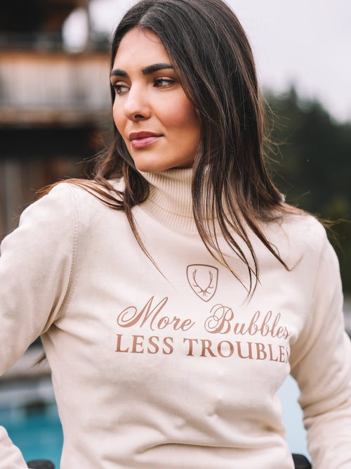 Rollkragenpullover "More Bubbles"