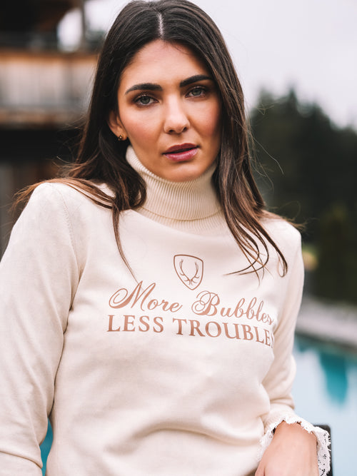 Rollkragenpullover "More Bubbles"