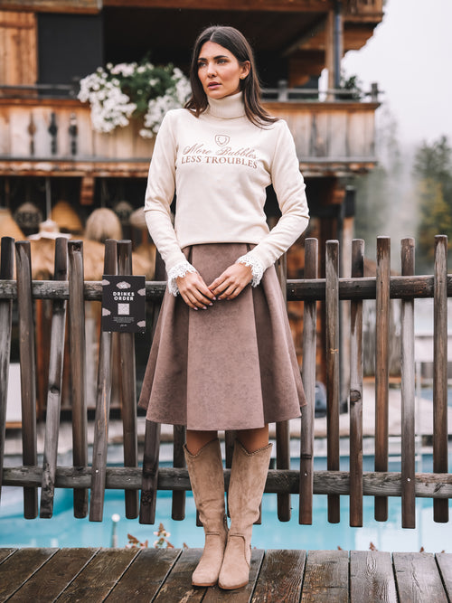 Rollkragenpullover "More Bubbles"