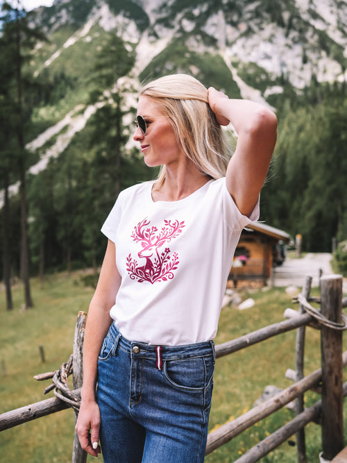 Shirt „Hirsch Dame“