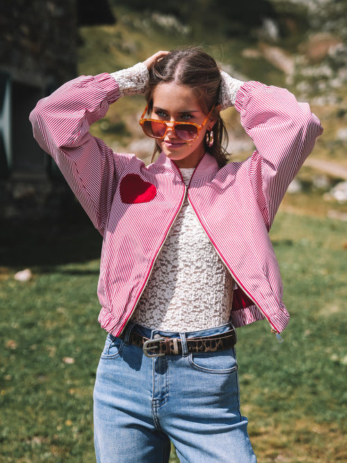 College Jacke „Fräulein Wichtig“