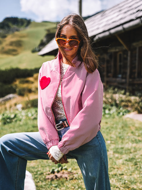 College Jacke „Fräulein Wichtig“