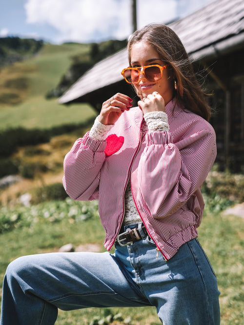 College Jacke „Fräulein Wichtig“